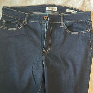 Jessica Simpson high rise skinny dark jeans